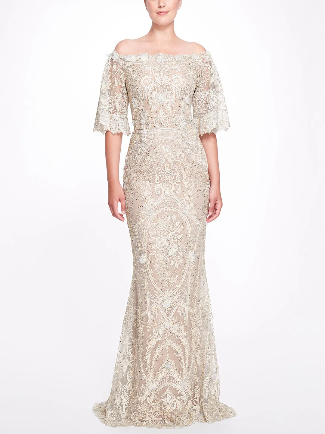 Look 14 sold by Marchesa