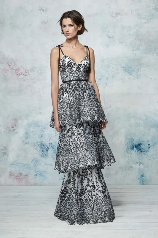 Look 26 sold by Marchesa