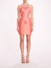 Floral Mikado Mini Dress sold by Marchesa