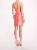 Floral Mikado Mini Dress sold by Marchesa