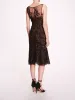 Embroidered Tulle Midi Dress sold by Marchesa