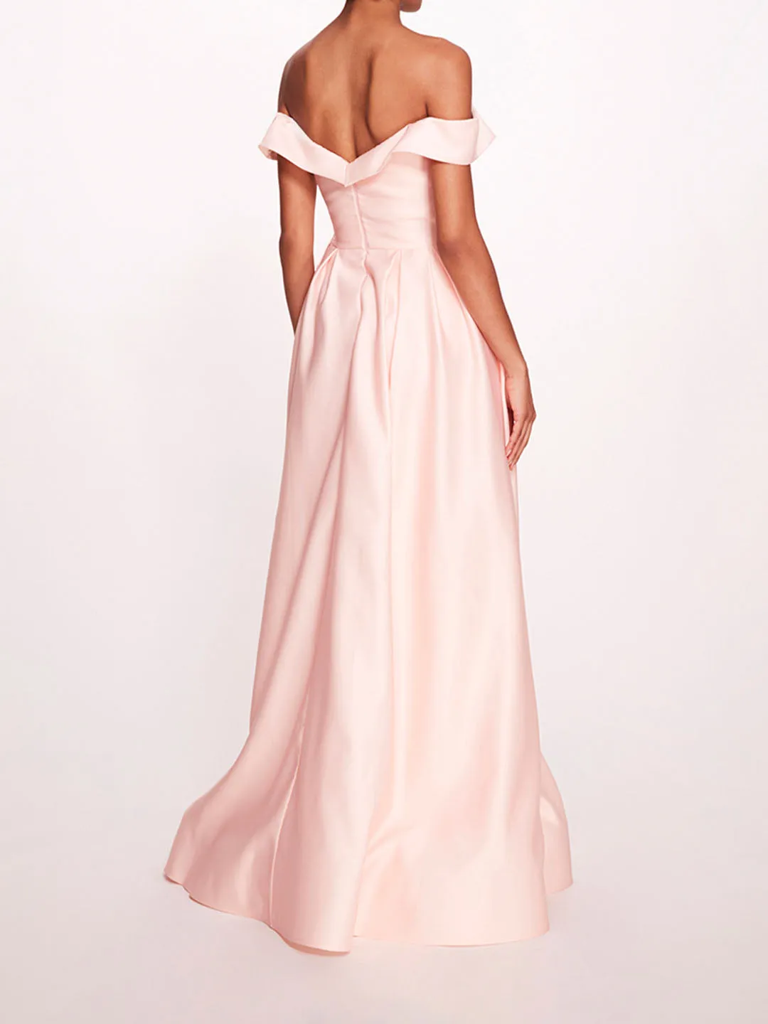 Duchess Satin Gown sold by Marchesa product image thumbnail 2