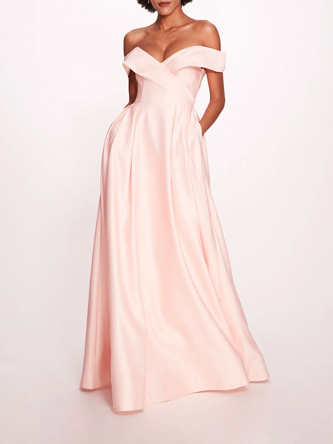 Duchess Satin Gown sold by Marchesa
