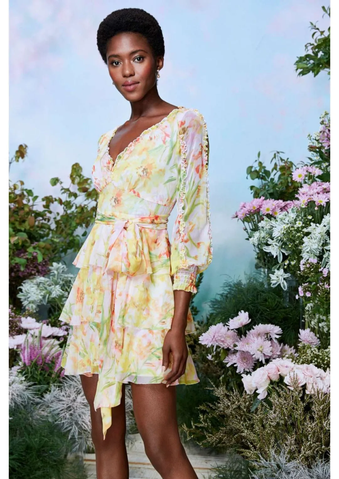 Look 33 sold by Marchesa