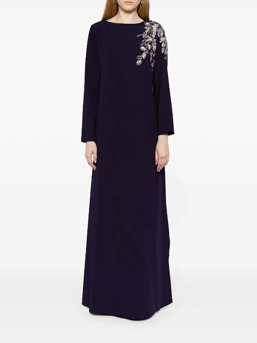 Floral Embroidered Kaftan sold by Marchesa
