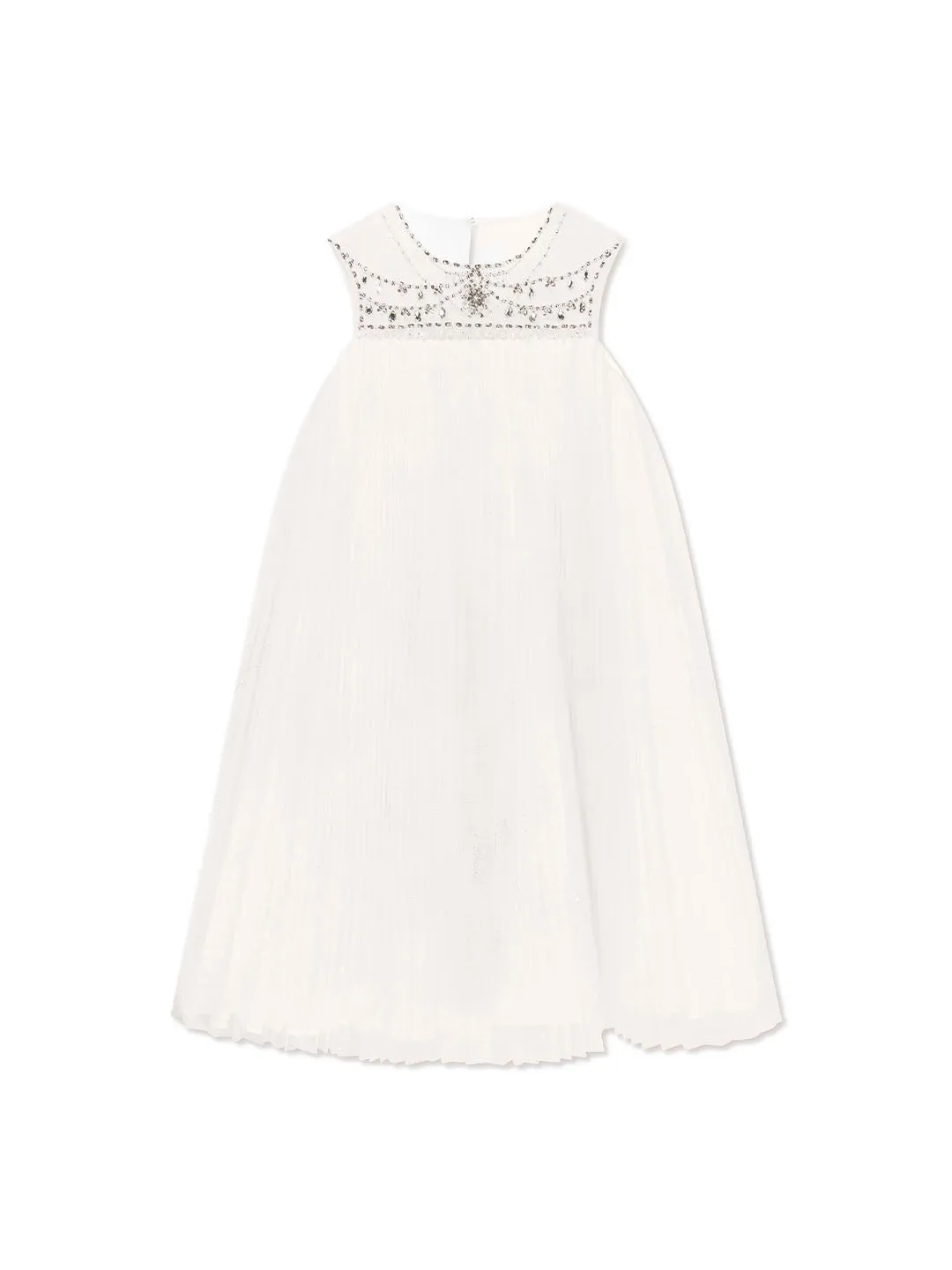Jewel-Embellished Tulle Dress sold by Marchesa