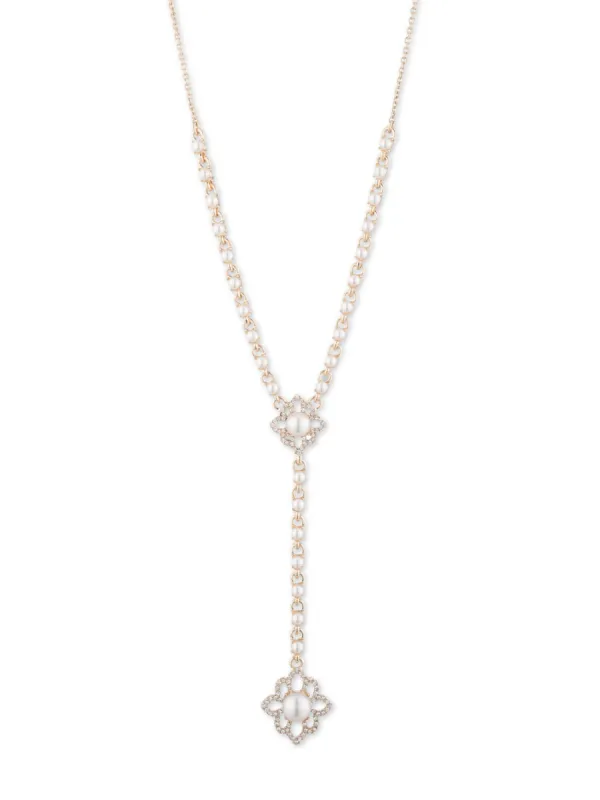 Pretty Pearl Y Necklace sold by Marchesa