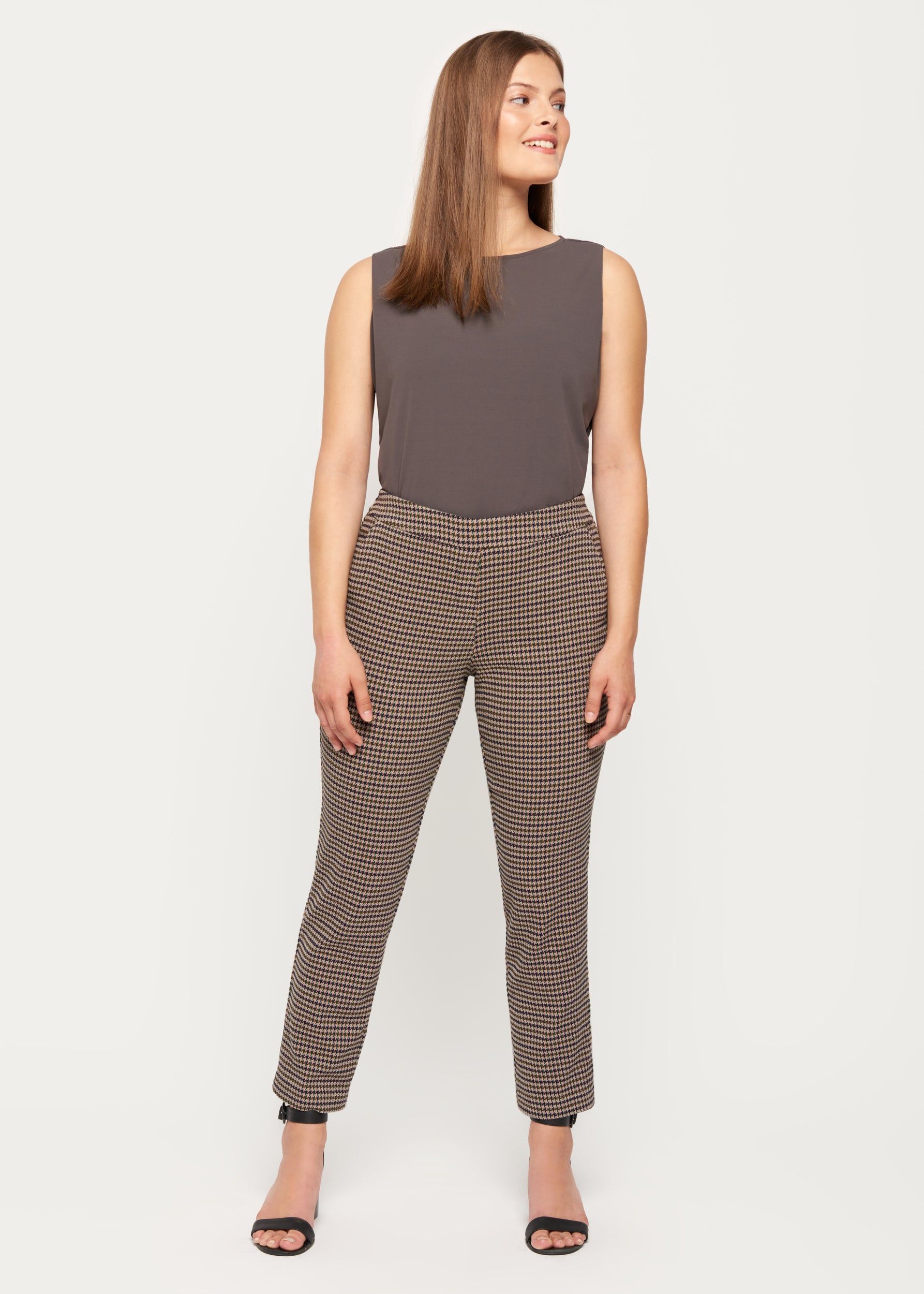 Helen Knit Jacquard Trouser sold by Margaret M