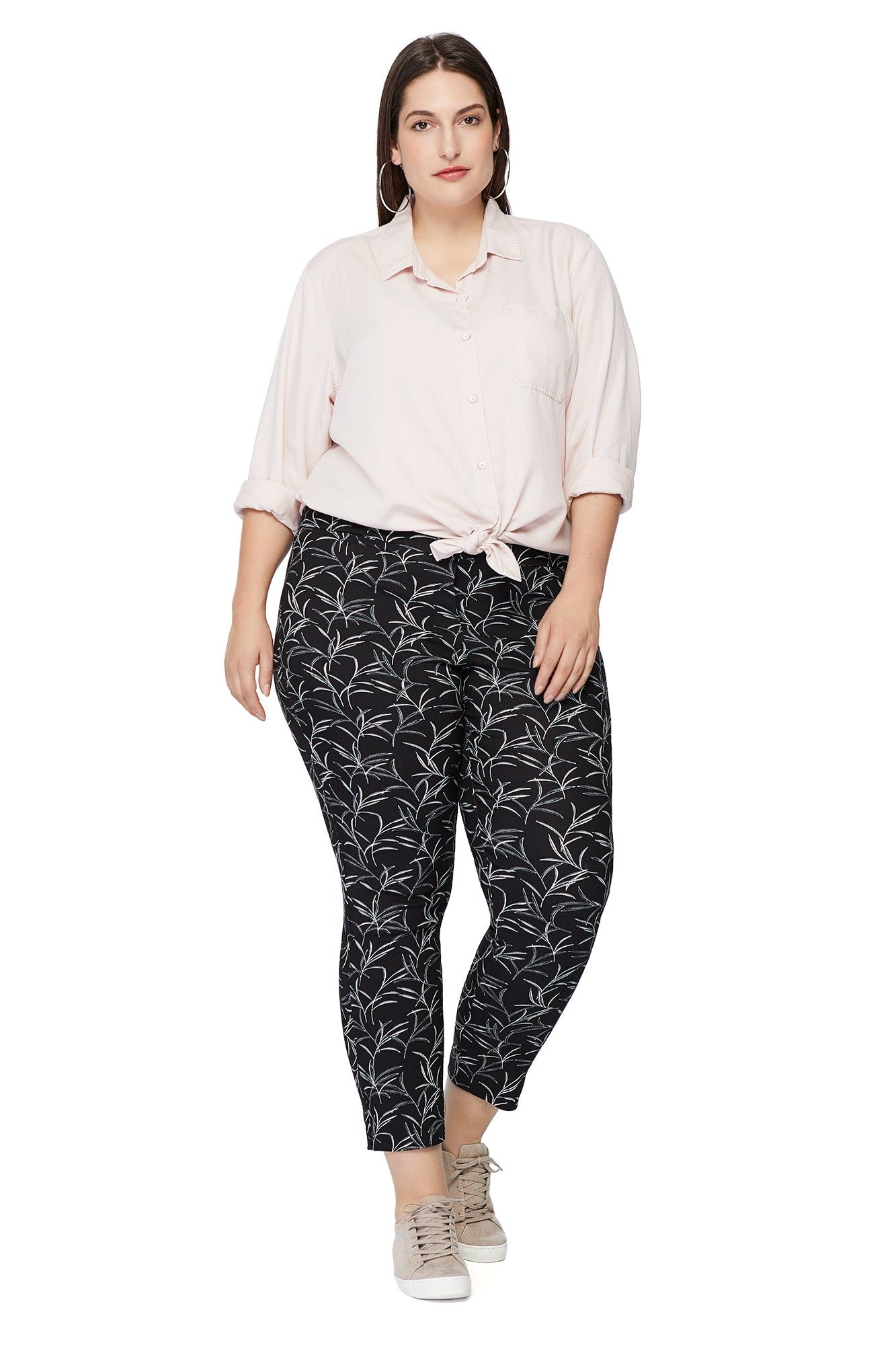 Marlie Palm Printed Slimming Pant sold by Margaret M