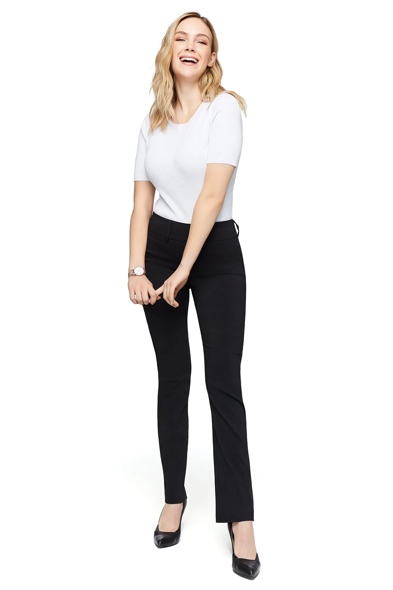 Kelly Bootcut Slimming Pant sold by Margaret M
