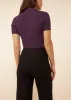 Carrie Black Ponte Wide Leg sold by Margaret M