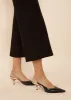 Carrie Black Ponte Wide Leg sold by Margaret M