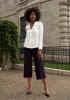 Carrie Black Ponte Wide Leg sold by Margaret M