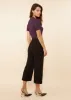Carrie Black Ponte Wide Leg sold by Margaret M