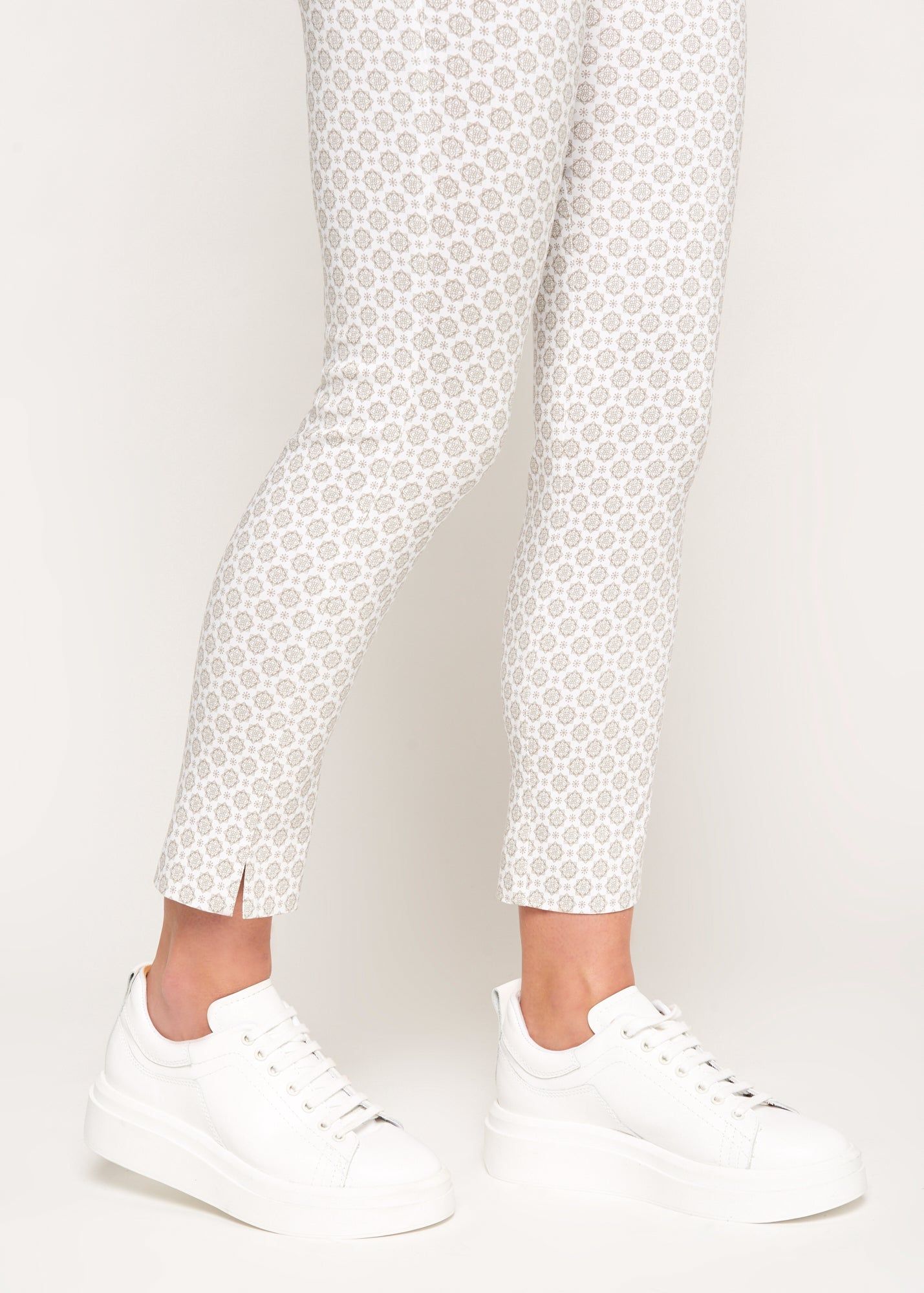 Marlie White Stone Geo Slimming Pant sold by Margaret M product image thumbnail 2