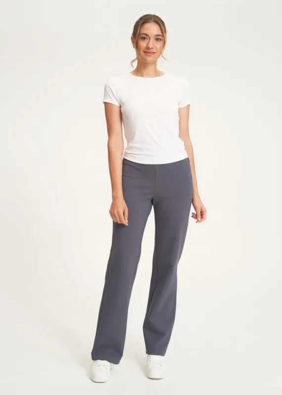 Elena Exposed Zip Wide Leg Pant sold by Margaret M