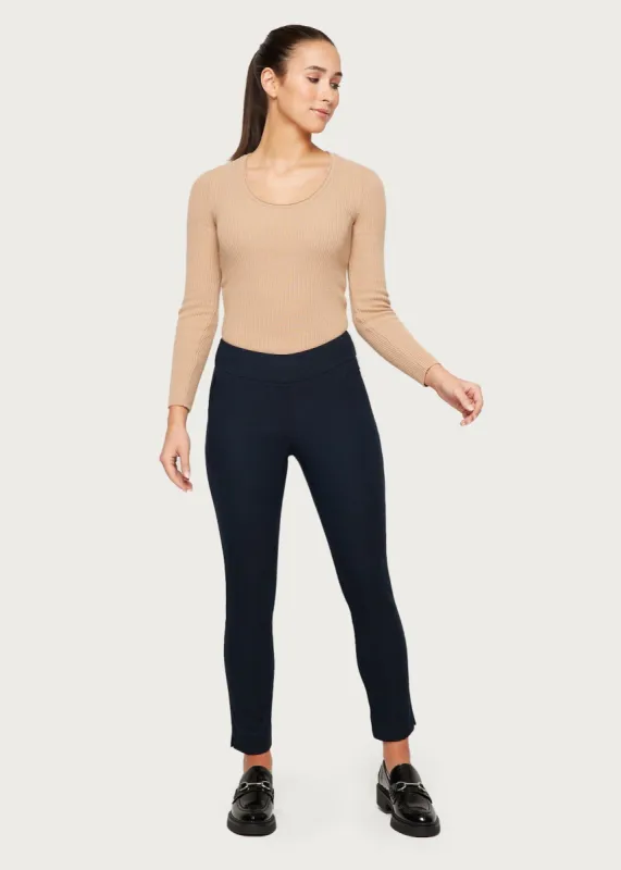 Catherine Navy/Black Slimming Pant with Zip Pockets sold by Margaret M