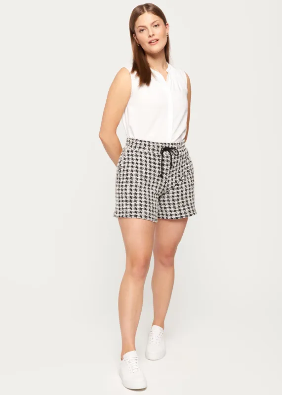 Ava houndstooth knit Short sold by Margaret M