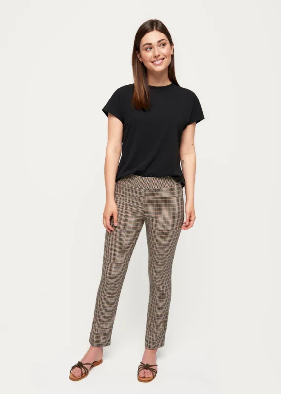 Catherine Brown Plaid Slimming Pant sold by Margaret M