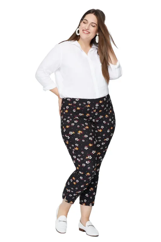 Marlie Multi Flower Slimming Pant sold by Margaret M
