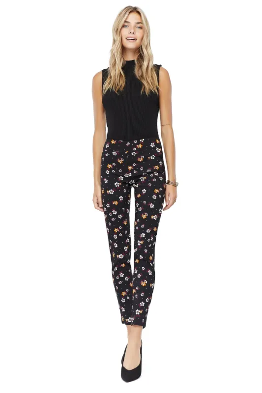 Tracey Multi Flower Skinny Slimming Pant sold by Margaret M