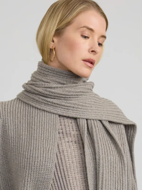 RIBBED KNIT SCARF sold by Margaret O'Leary