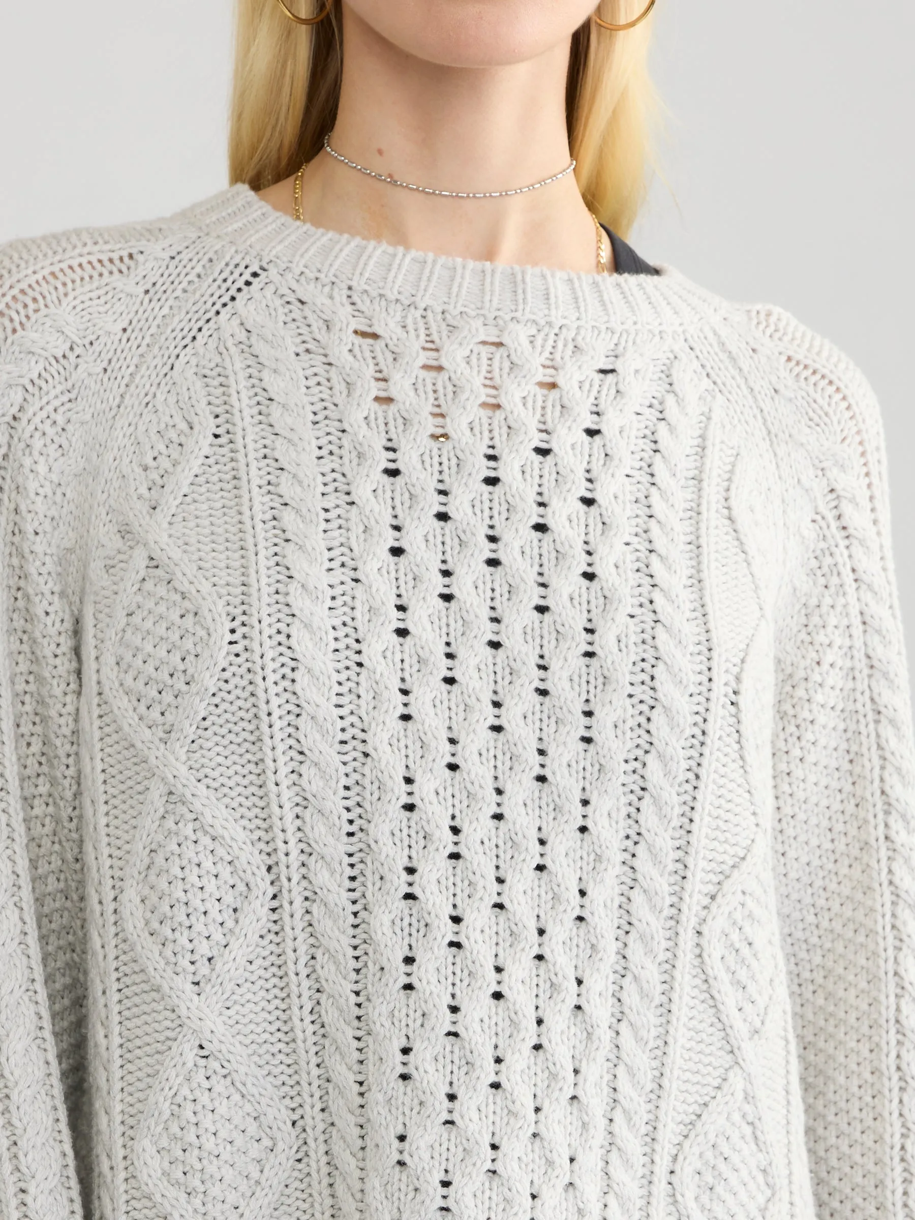 DEIDRE CABLE PULLOVER sold by Margaret O'Leary product image thumbnail 2