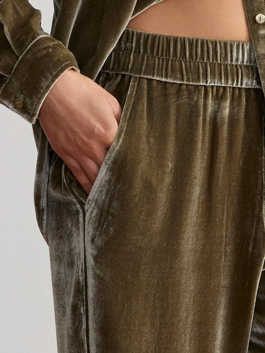 VELVET PULL-ON PANT sold by Margaret O'Leary product image thumbnail 2