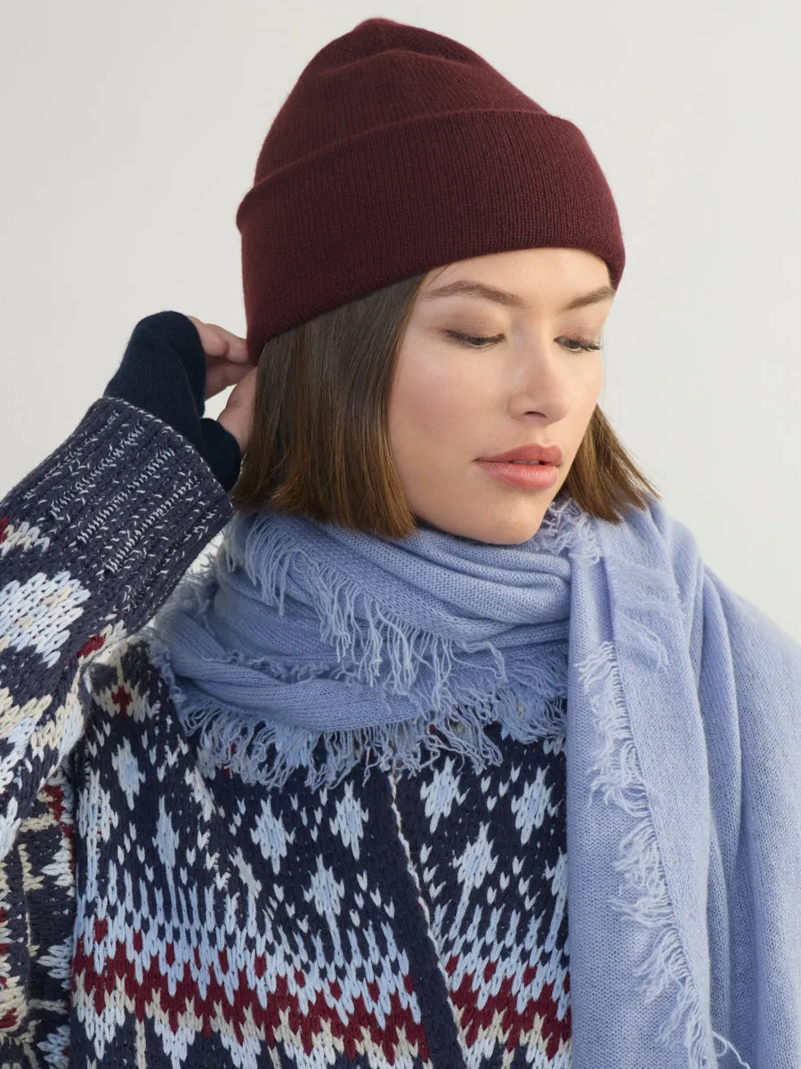 DOUBLE CASHMERE BEANIE sold by Margaret O'Leary
