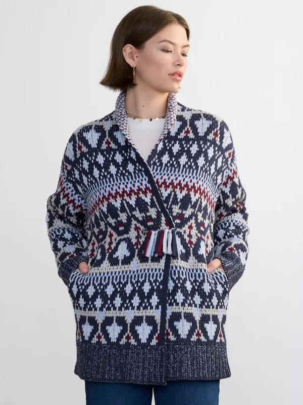 FAIRISLE COAT made by Margaret O'Leary