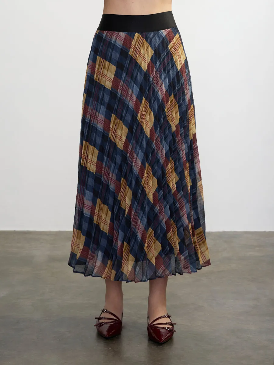 NATALYA PLEATED SKIRT sold by Margaret O'Leary