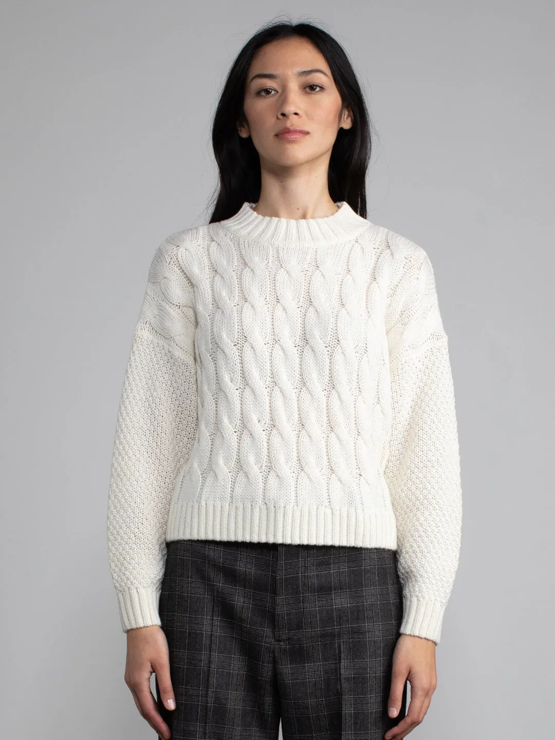 LONDON CABLE PULLOVER sold by Margaret O'Leary