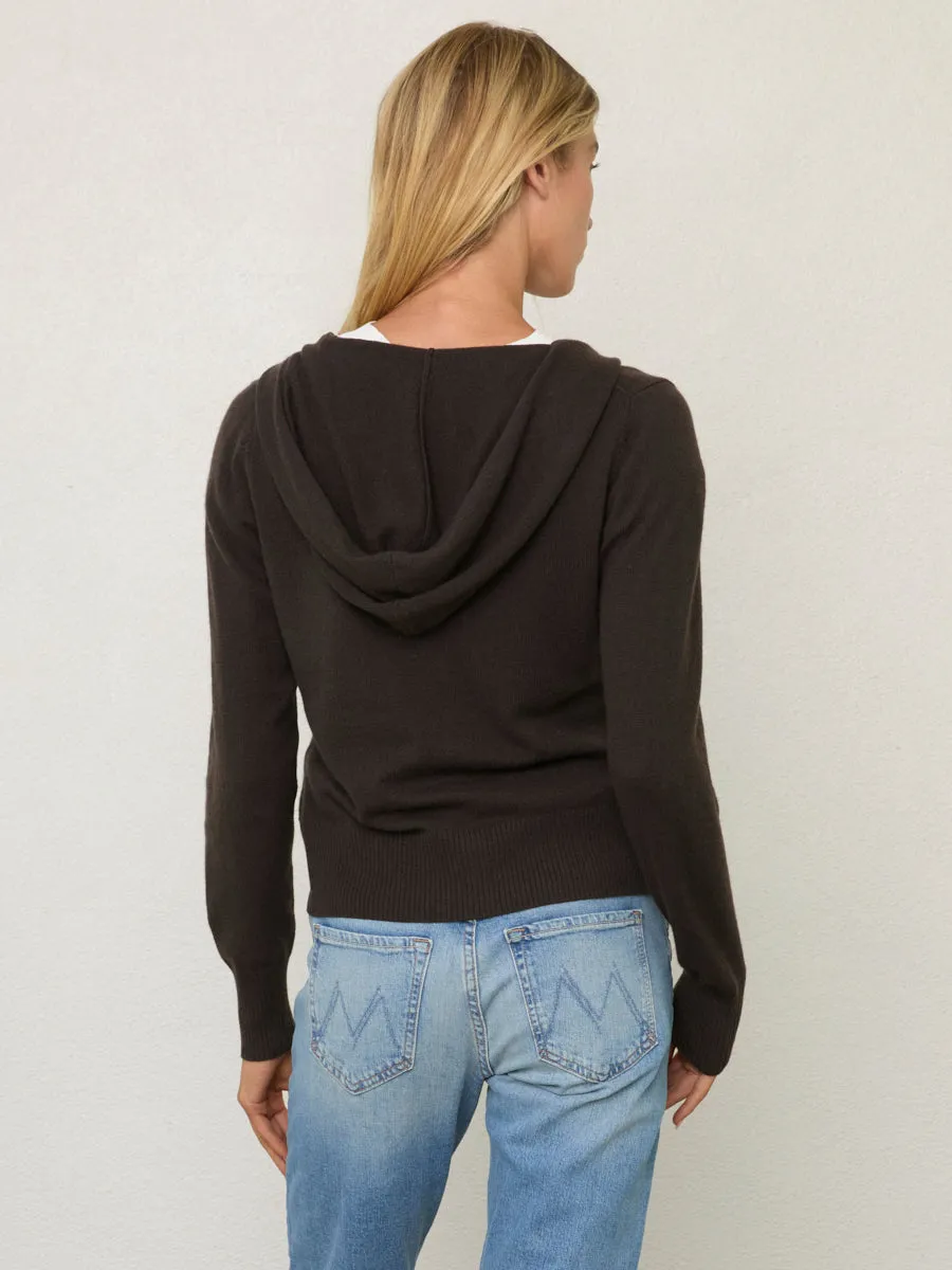 FITTED CASHMERE HOODIE sold by Margaret O'Leary product image thumbnail 5