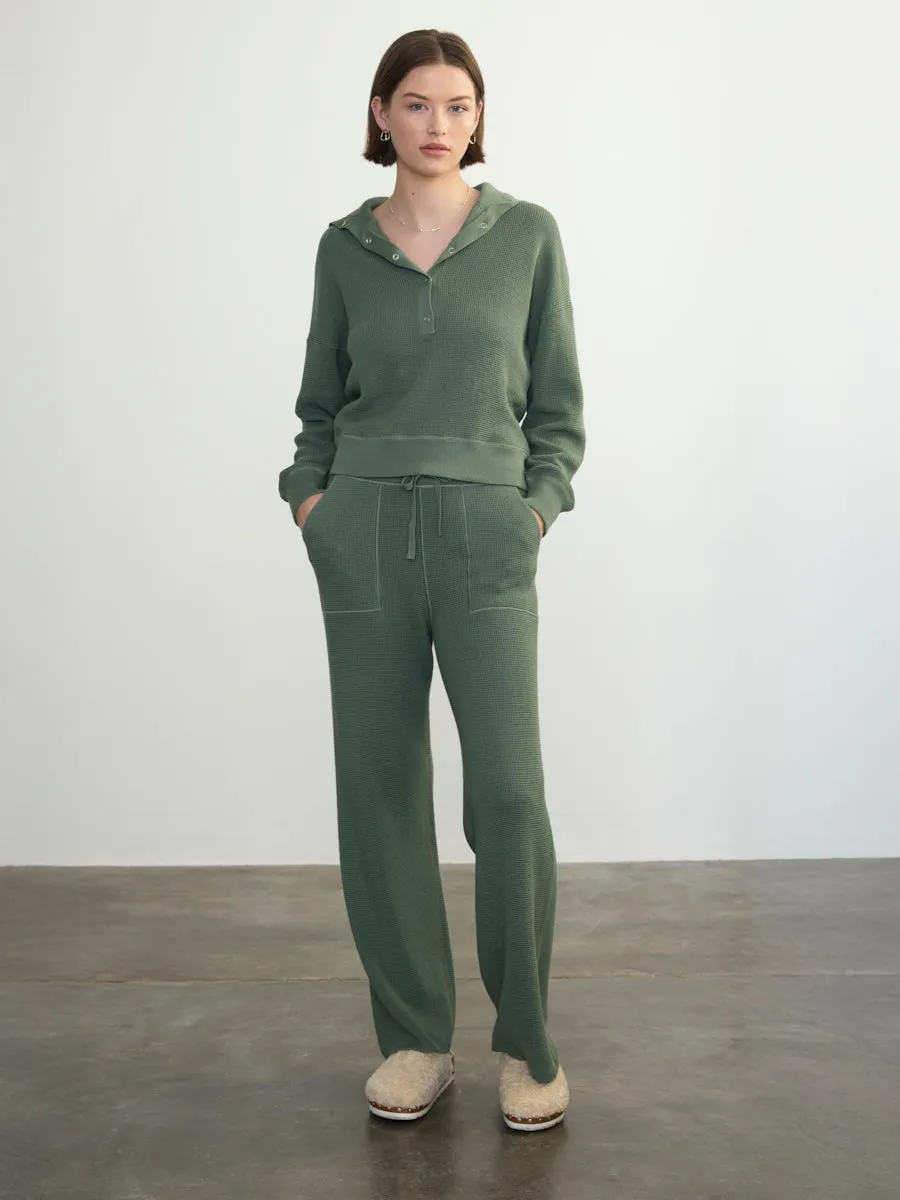 JOAN WAFFLE PANTS sold by Margaret O'Leary product image thumbnail 5