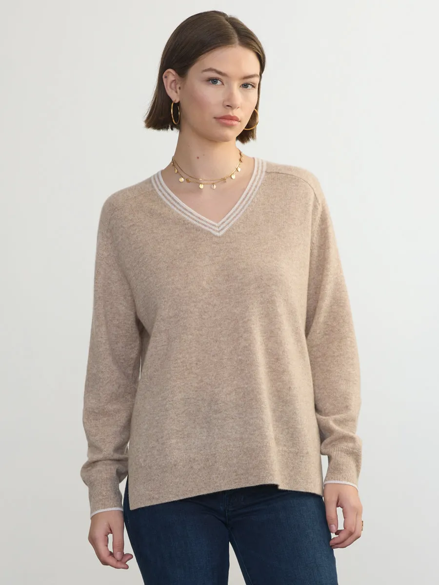 BOYFRIEND CASHMERE VEE sold by Margaret O'Leary product image thumbnail 3