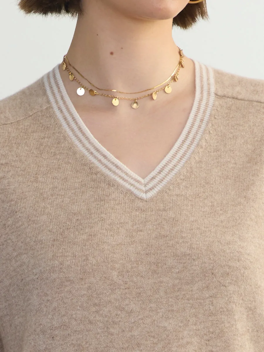 BOYFRIEND CASHMERE VEE sold by Margaret O'Leary product image thumbnail 2