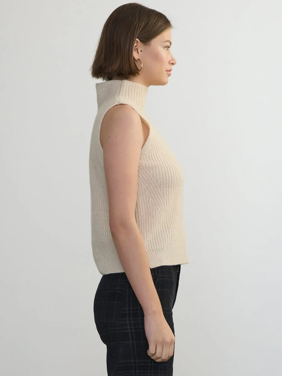 ANSELMO SLEEVELESS TURTLENECK sold by Margaret O'Leary product image thumbnail 3