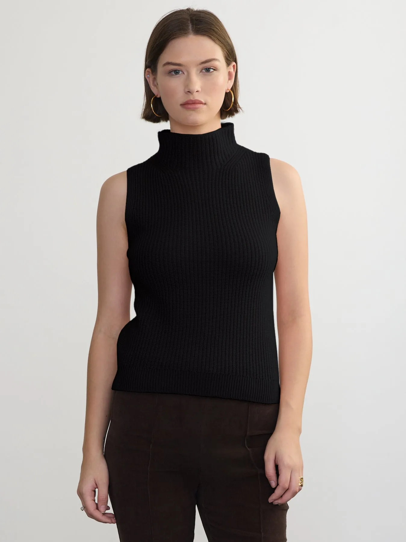 ANSELMO SLEEVELESS TURTLENECK sold by Margaret O'Leary product image thumbnail 2