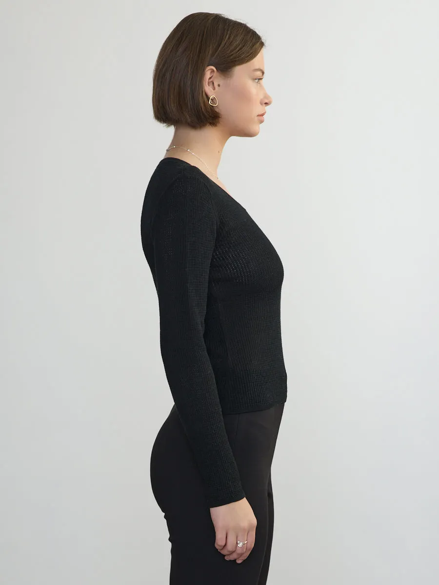 SCOOP NECK PULLOVER sold by Margaret O'Leary product image thumbnail 4
