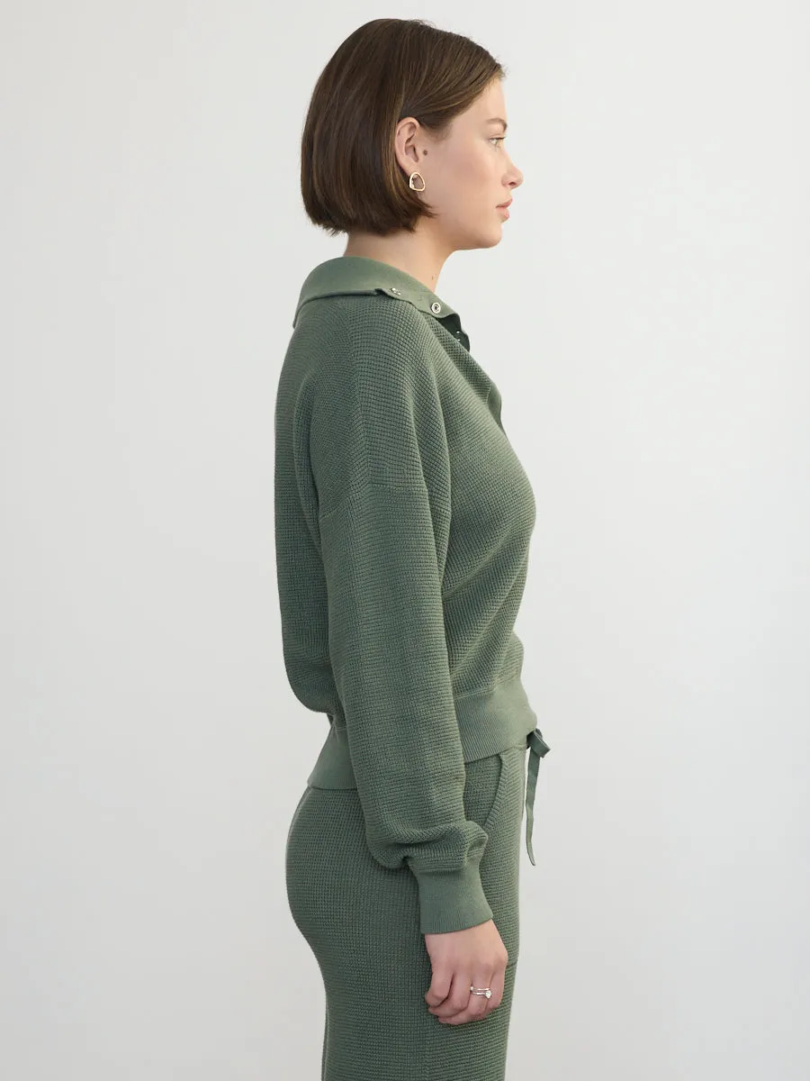 HENLEY WEDGY PULLOVER sold by Margaret O'Leary product image thumbnail 4