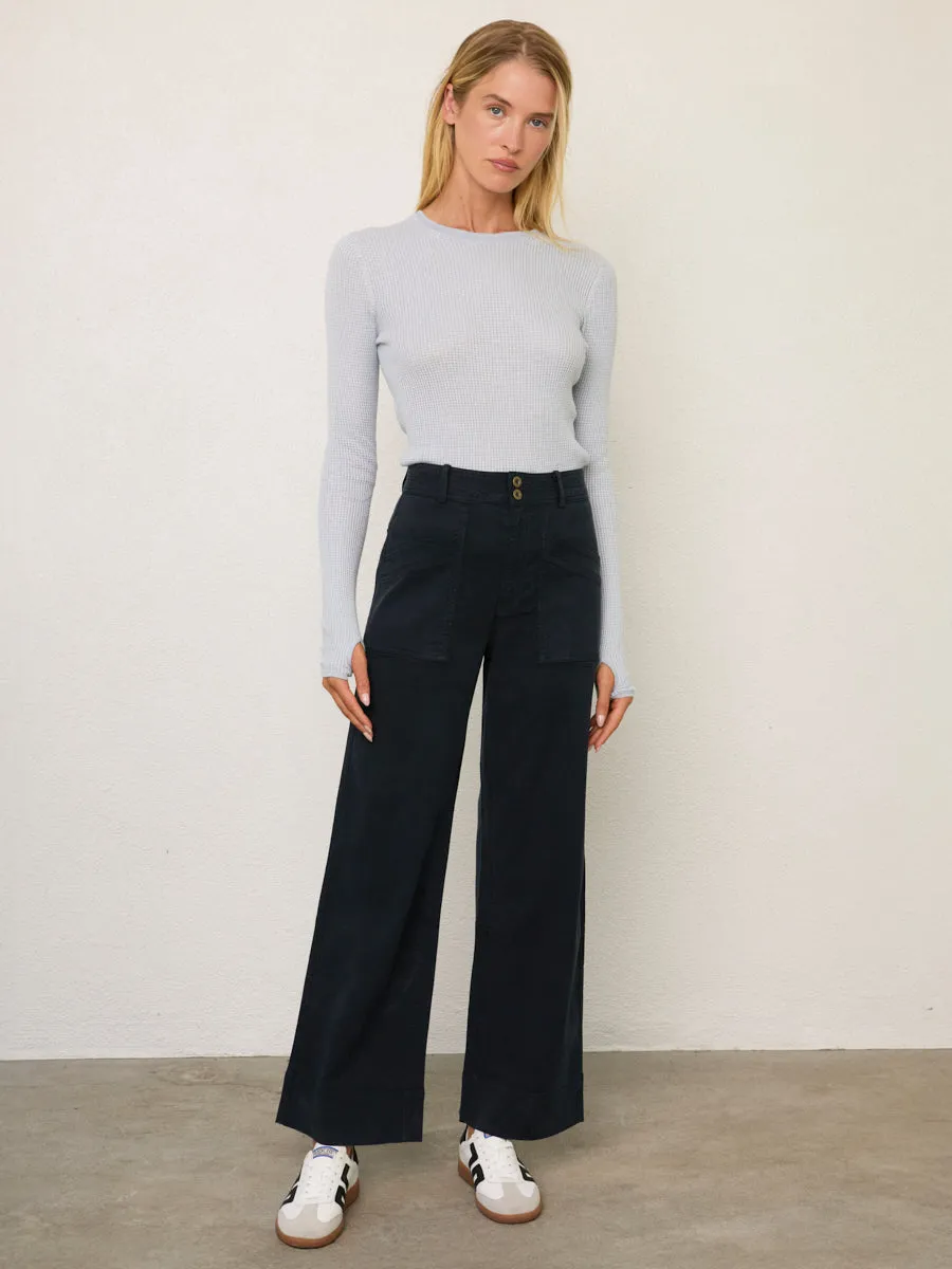 SHIRTTAIL WAFFLE CREW sold by Margaret O'Leary product image thumbnail 5