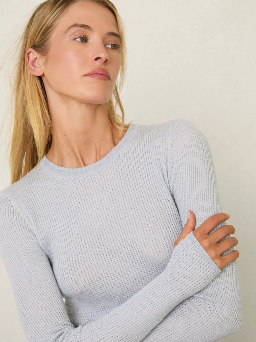 SHIRTTAIL WAFFLE CREW sold by Margaret O'Leary product image thumbnail 2