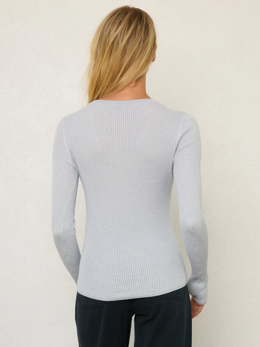 SHIRTTAIL WAFFLE CREW sold by Margaret O'Leary product image thumbnail 4