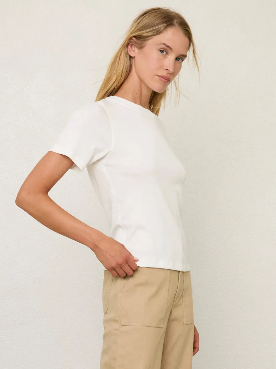 SHORT SLEEVE RIB TEE sold by Margaret O'Leary product image thumbnail 4
