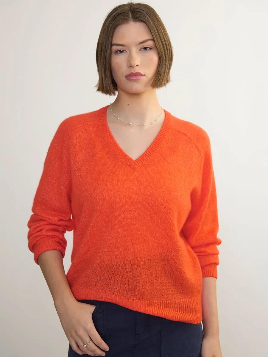 VNECK RAGLAN PULLOVER sold by Margaret O'Leary