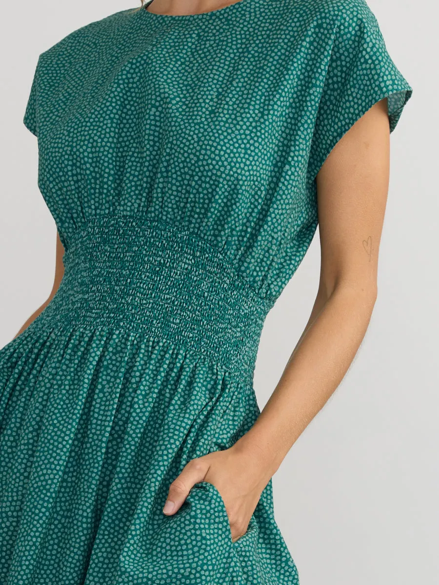 VALENCIA SMOCKED WAIST DRESS sold by Margaret O'Leary product image thumbnail 2