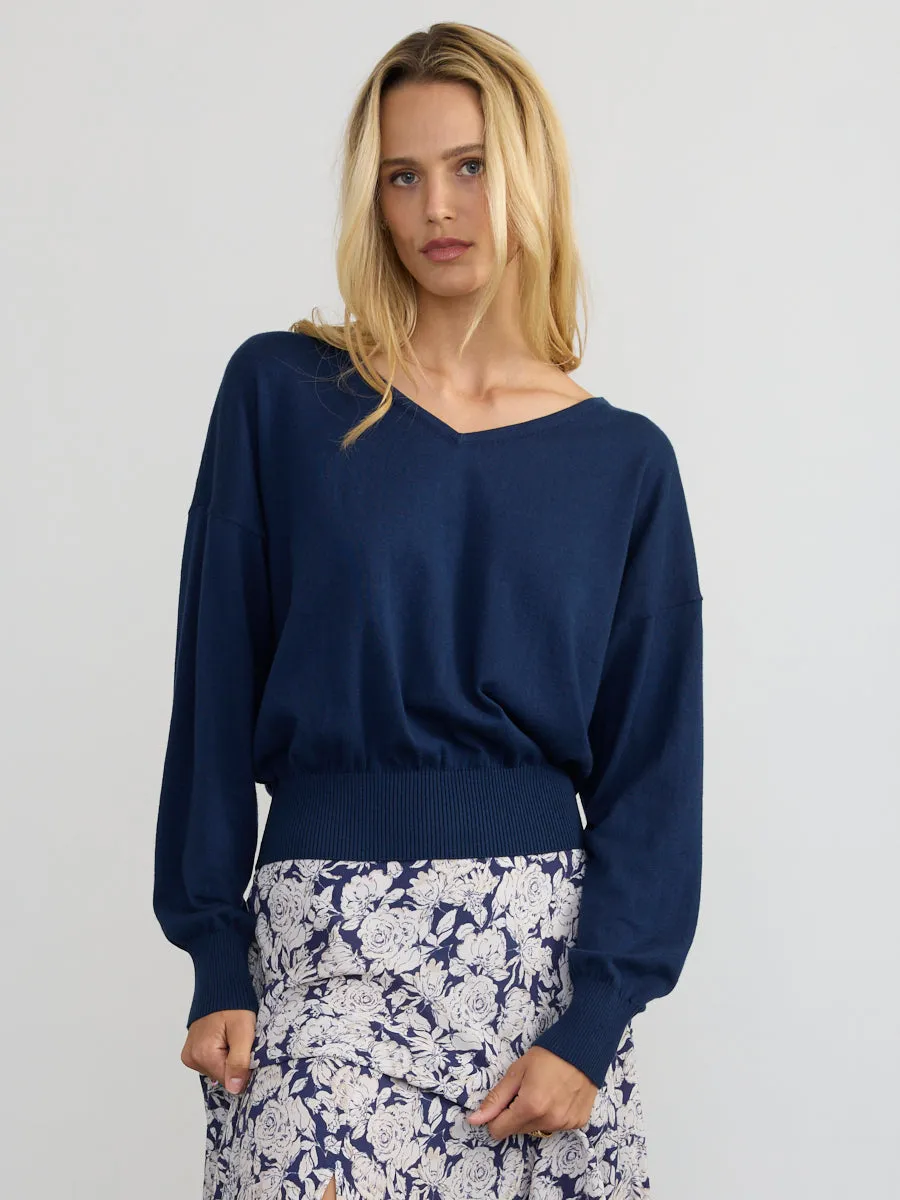 TIE BACK VEE sold by Margaret O'Leary product image thumbnail 4