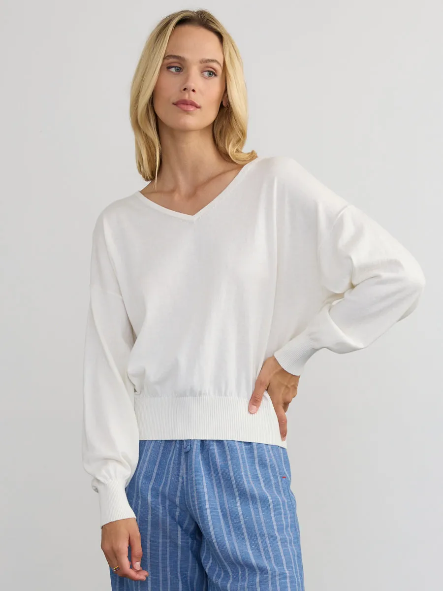 TIE BACK VEE sold by Margaret O'Leary product image thumbnail 3