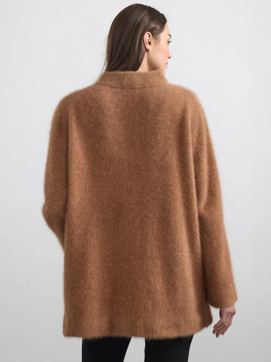 BRUSHED FOX COAT sold by Margaret O'Leary product image thumbnail 3