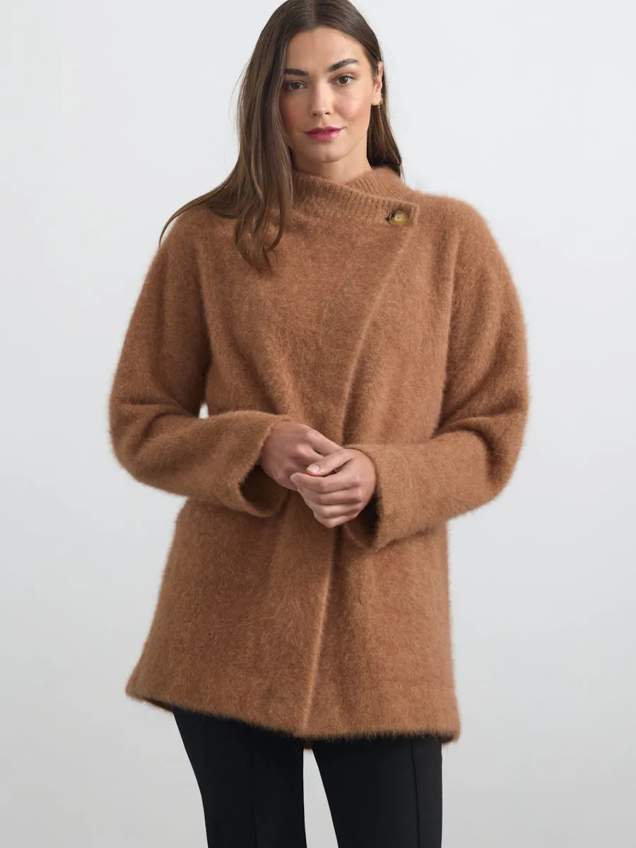 BRUSHED FOX COAT sold by Margaret O'Leary product image thumbnail 2